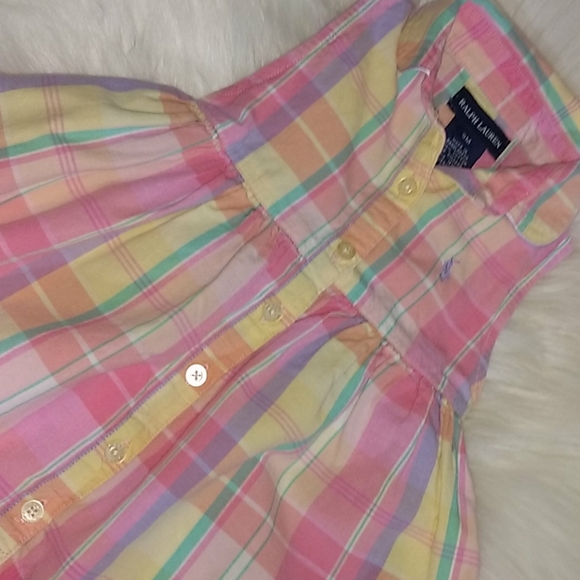 Ralph lauren 9M plaid dress - Picture 11 of 12